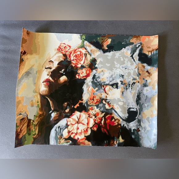 Wall art- painting handmade on canvas - Picture 2 of 5